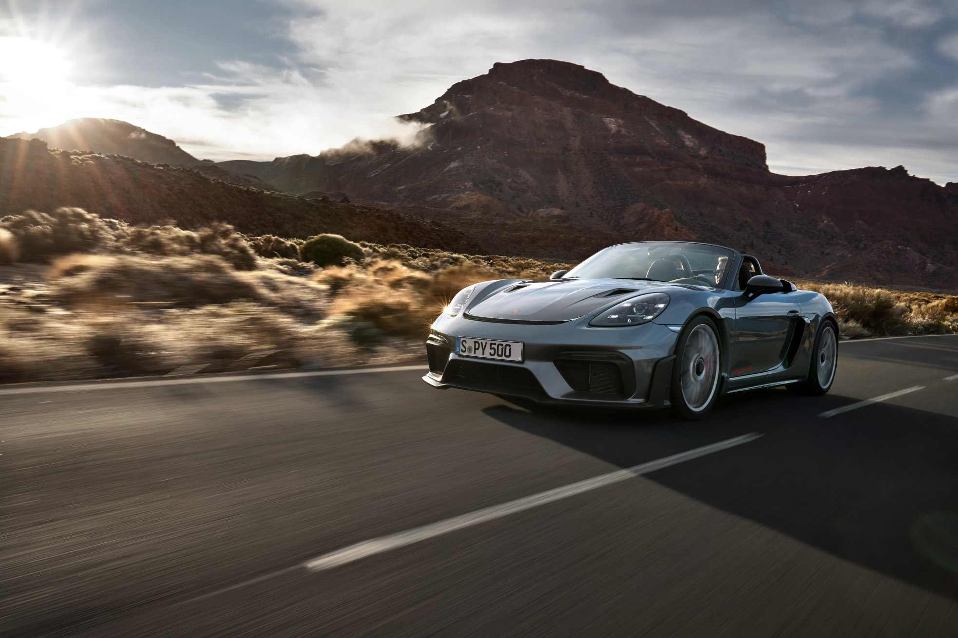La nuova 718 Spyder RS.